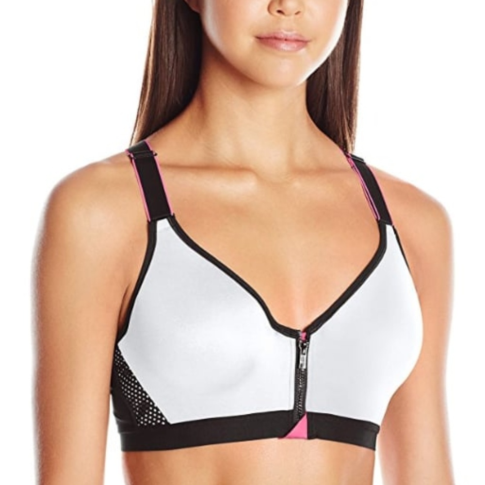 Maidenform Secure Zip Sports Bra 34D